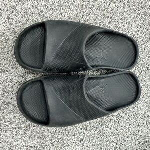Jordan Black Men’s Slide Sandals — Cushioned Slip-On